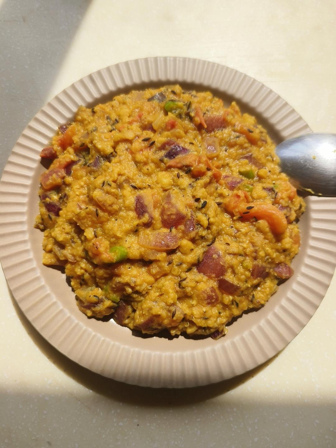 【玩香料】印度红扁豆汤 Red Lentil Dhal