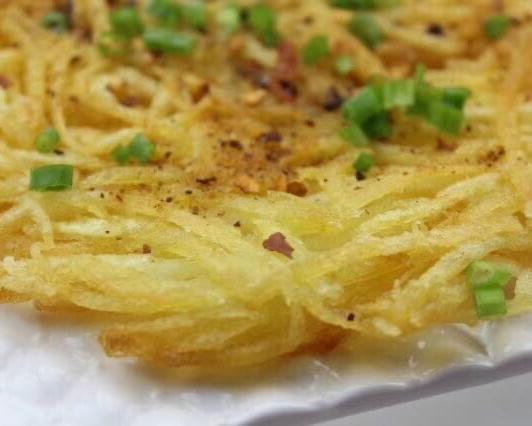 干煸洋芋丝饼（土豆丝饼）的做法