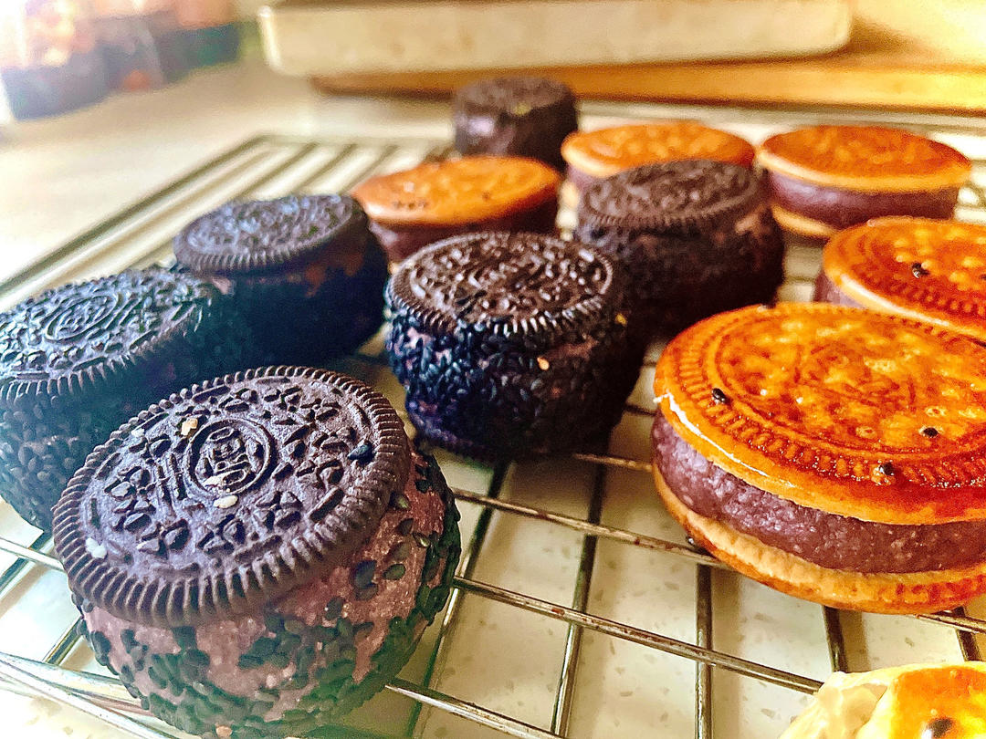 清爽又好吃的古早芋泥饼