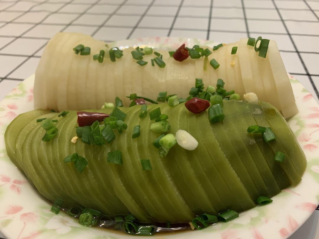 清蒸白萝卜