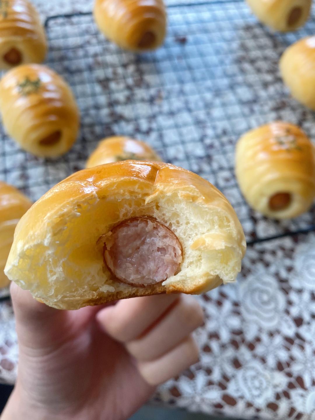 纯奶手撕吐司的做法 步骤1