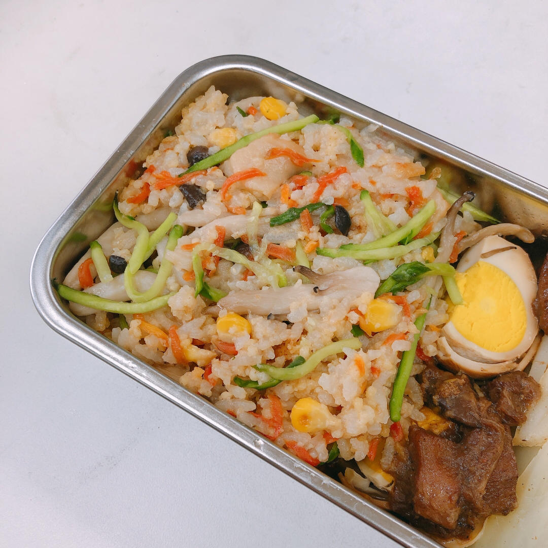 一口气能吃两碗❗日式蟹味菇煲饭（来自一位日本老婆婆的方子.附有味啉和荞面汁制法）