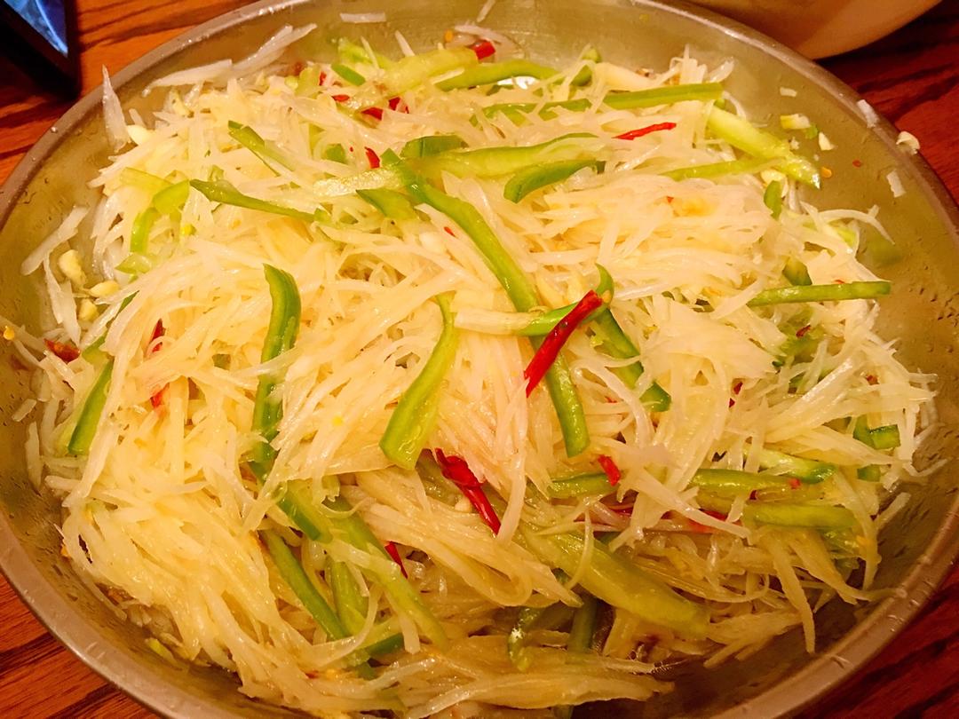 炝拌土豆丝