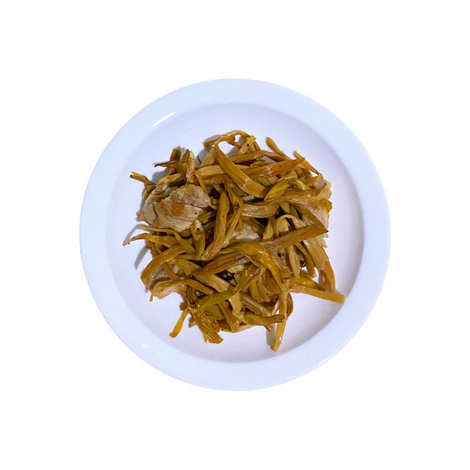 黄花菜炒肉