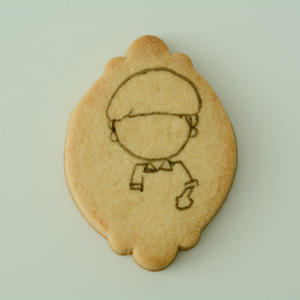 宋仲基欧巴也可以做饼干-太阳的后裔糖霜饼干的做法 步骤3
