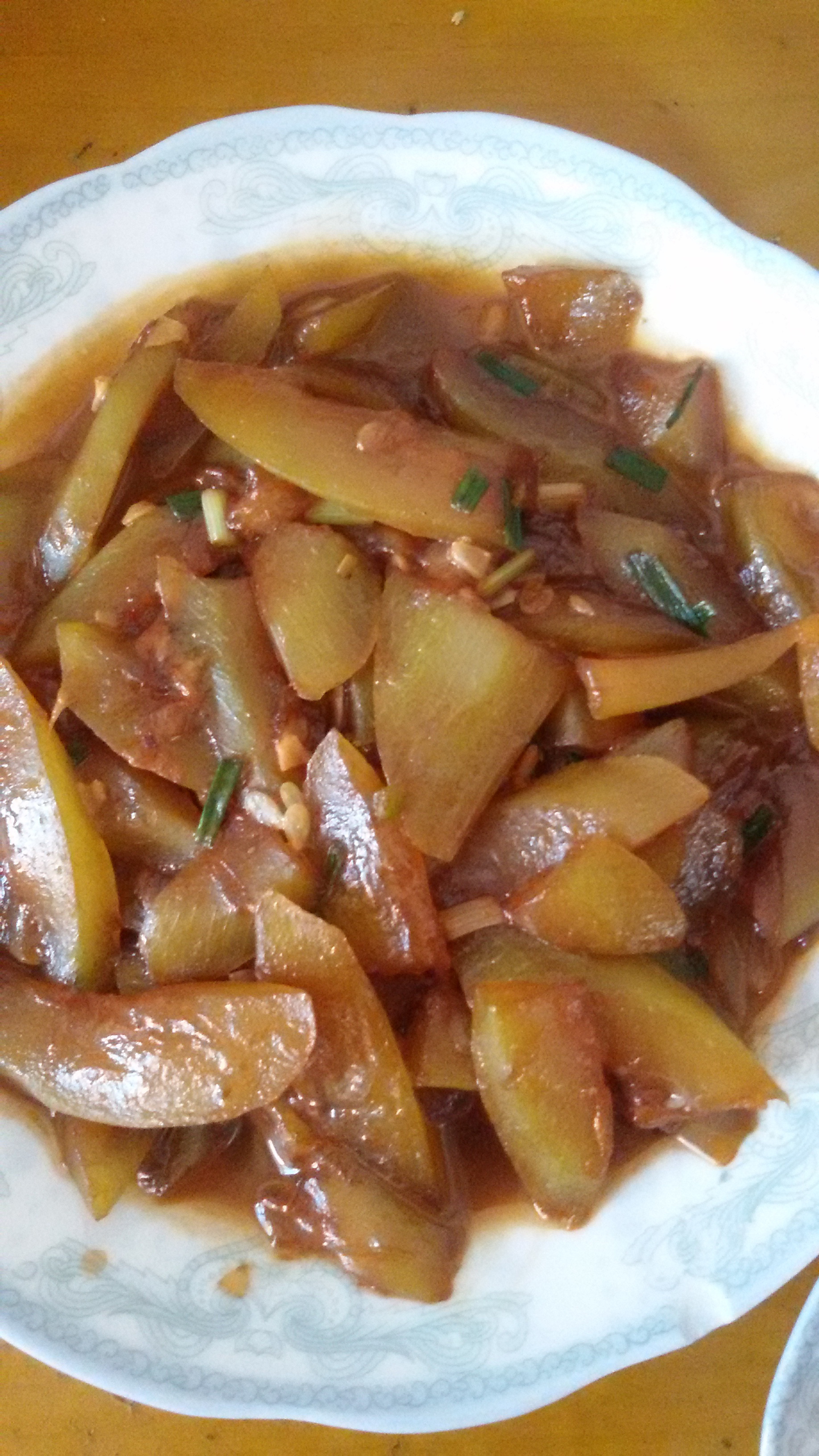 夜开花炒肉片