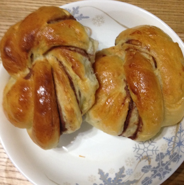 豆沙面包卷