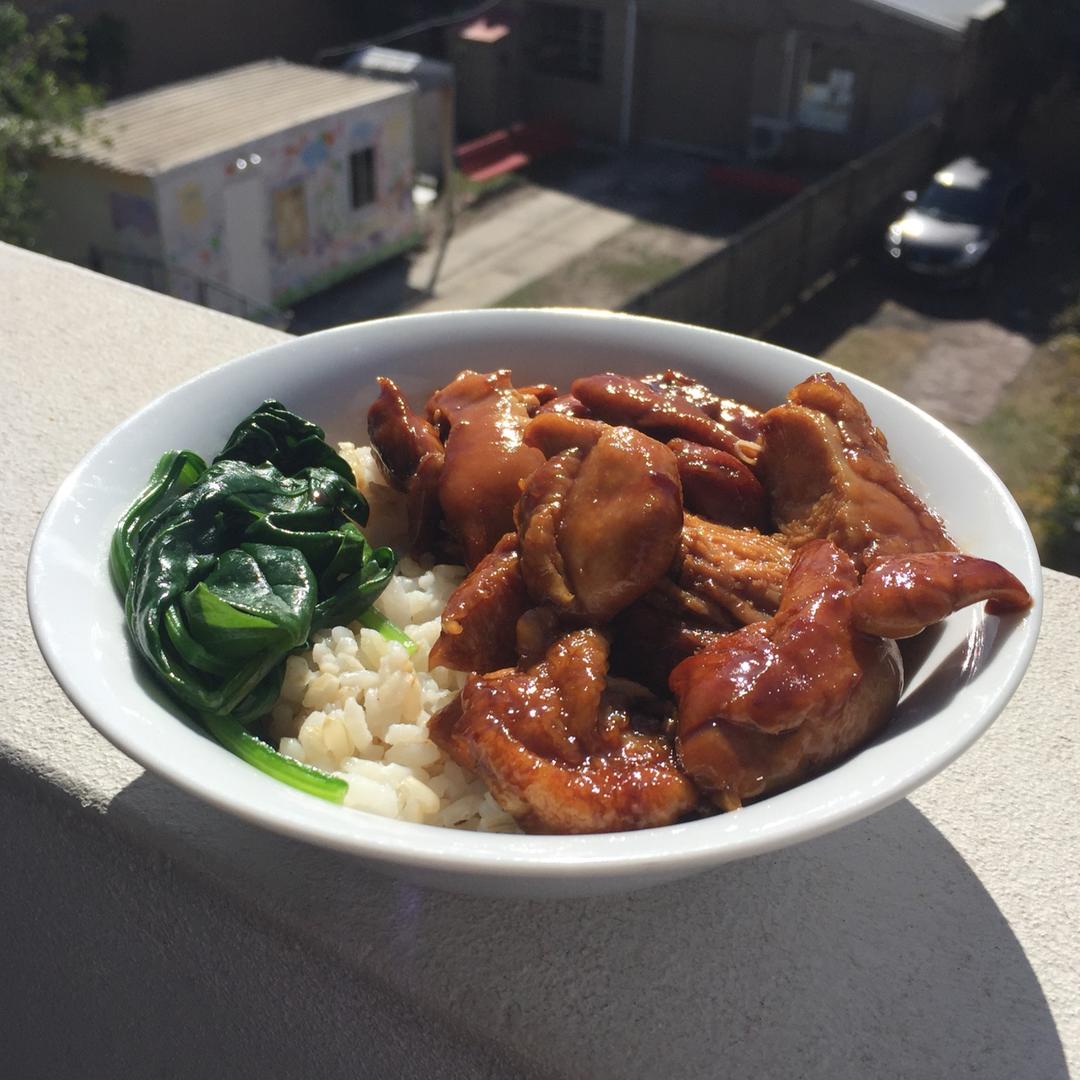 【照烧鸡排饭】