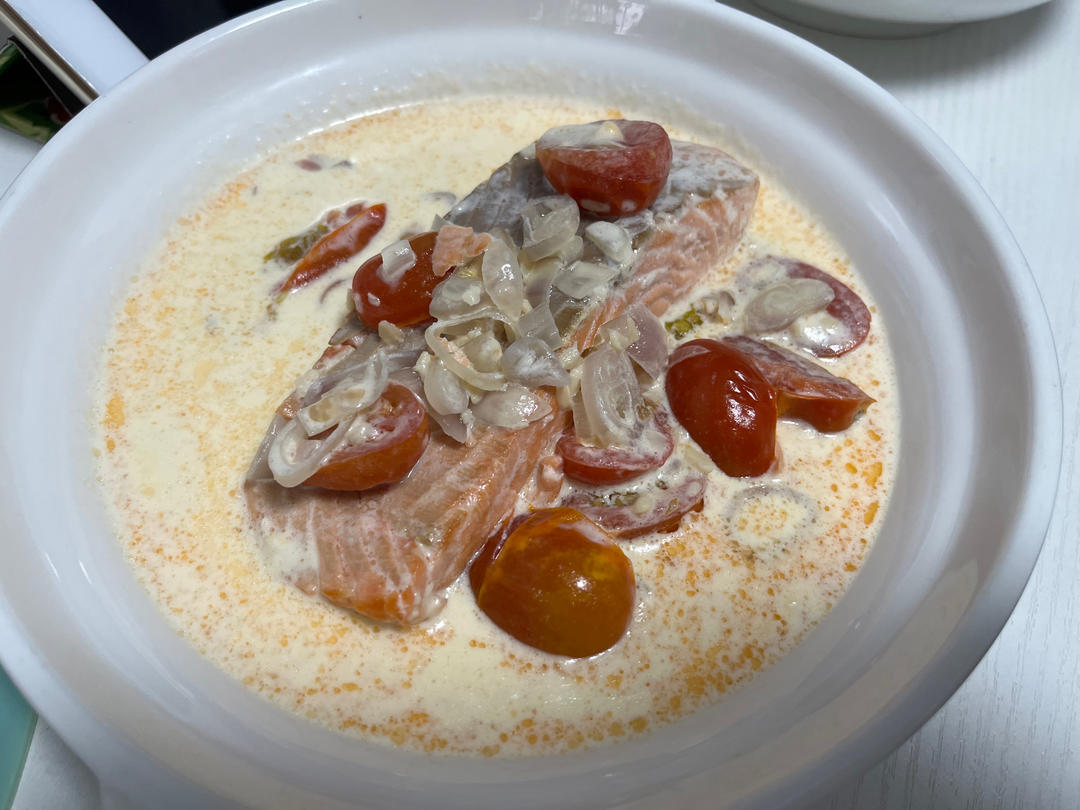 ［三文鱼创新吃法］托斯卡纳三文鱼 Tuscan Salmon