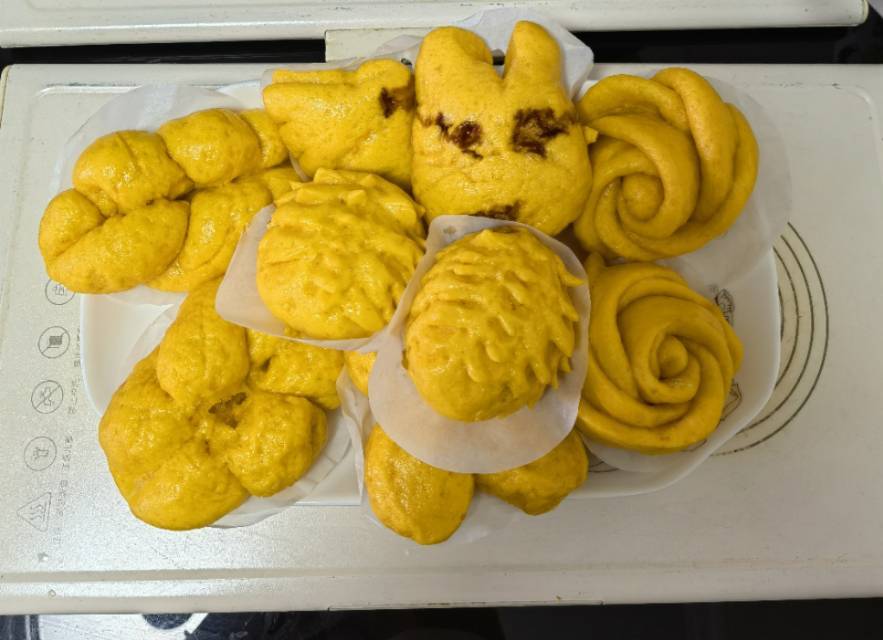 堂妈小厨——快手南瓜馒头