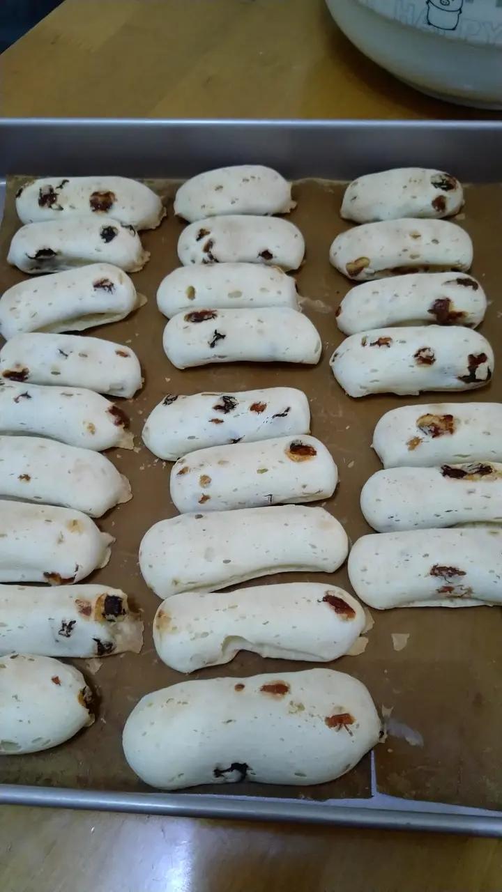 不用预拌粉的手指麻薯包💯成功