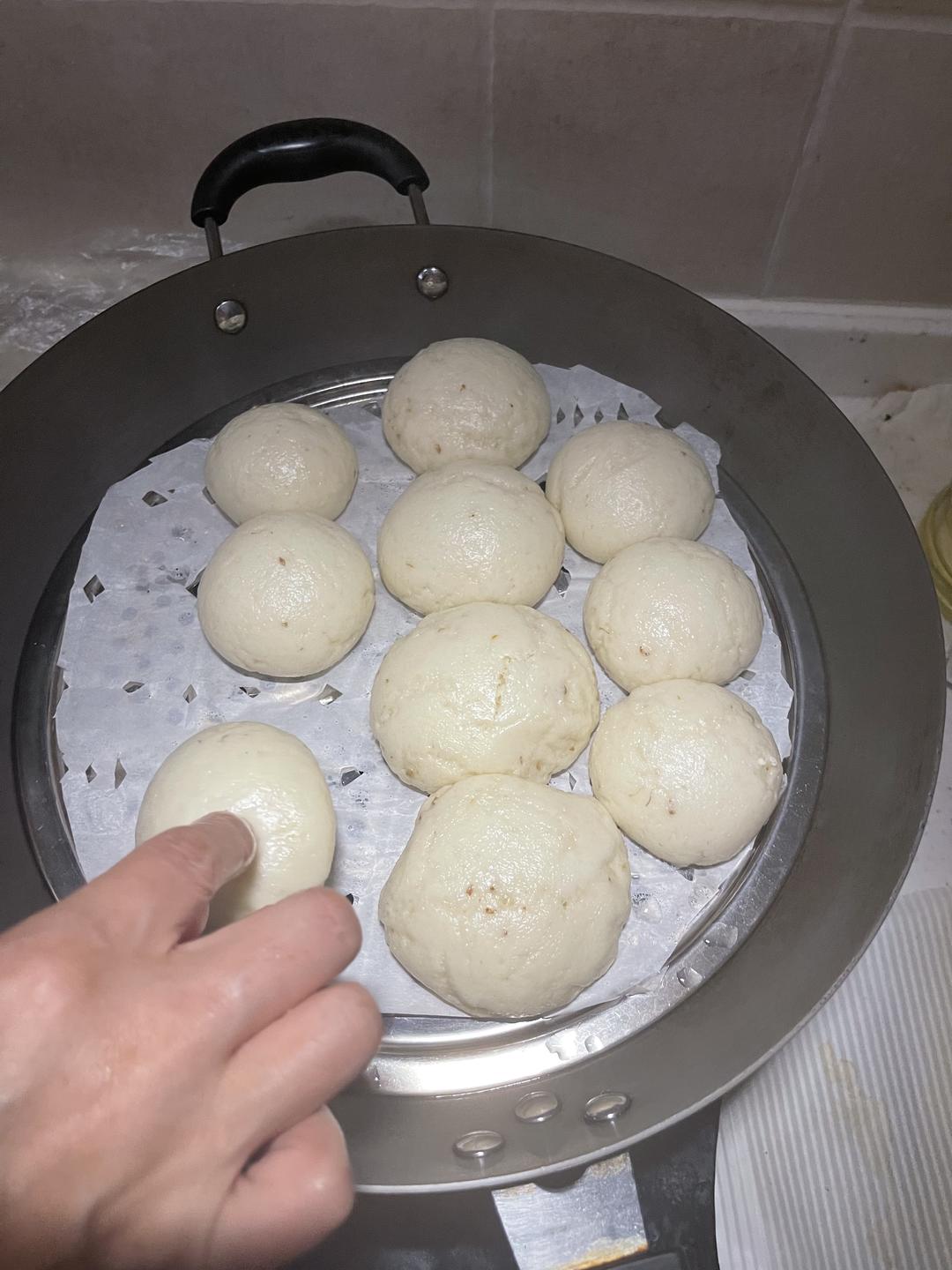 纯奶手撕吐司的做法 步骤1