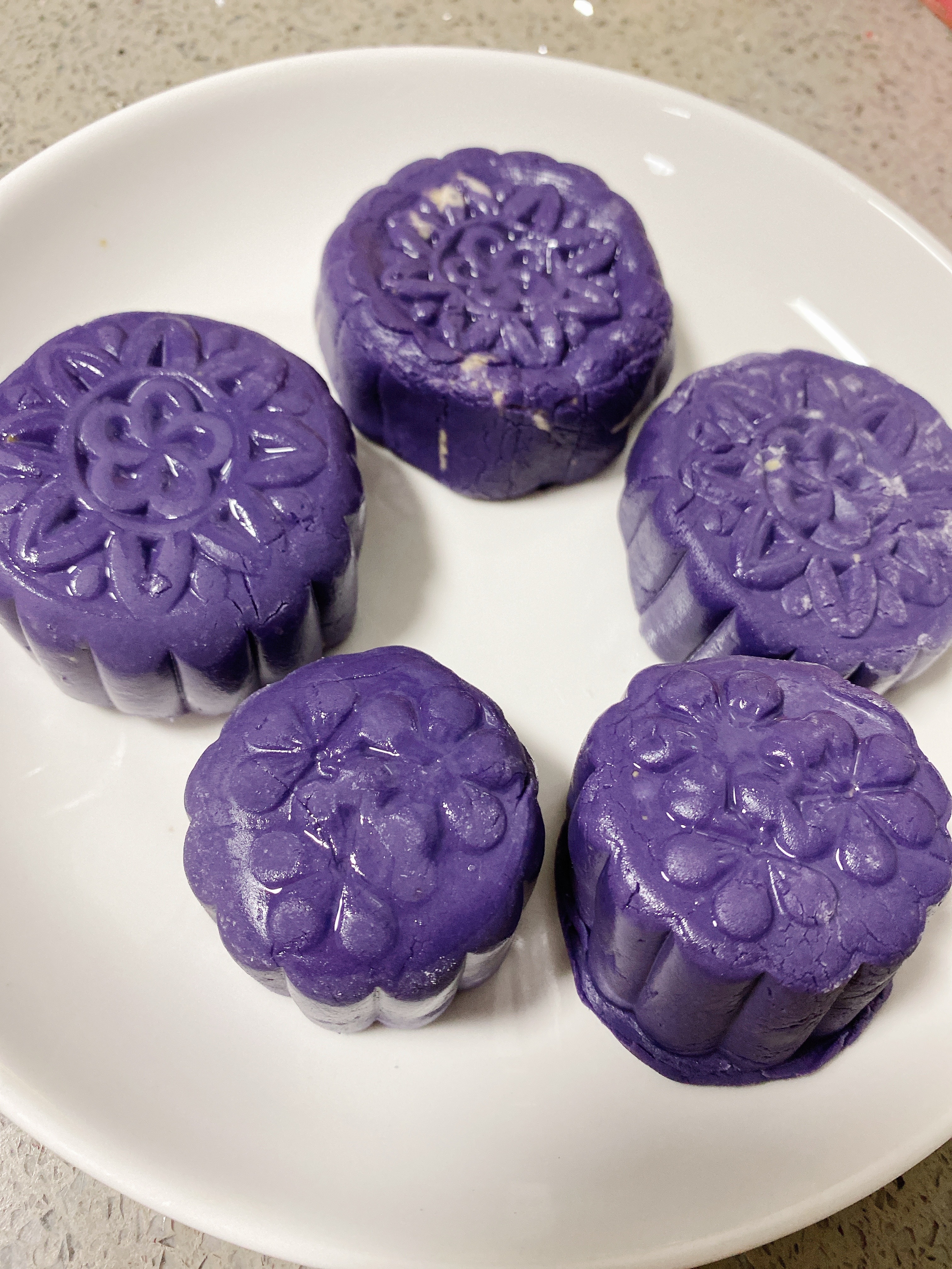 紫薯南瓜月饼（蒸食）的做法 步骤5