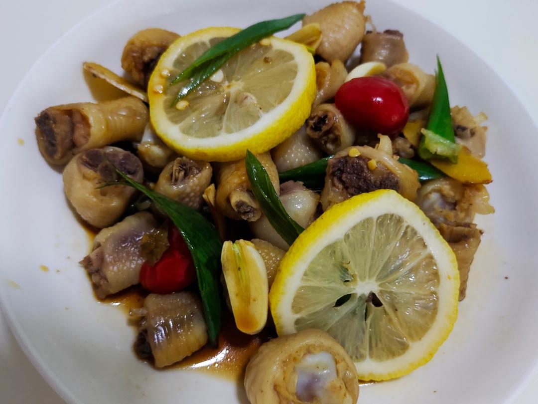 （用料最少！）本人开店的时候卖的最好的柠檬鸡爪