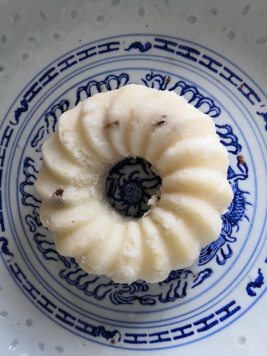 不发酵的奶香开花大米糕（小美版）