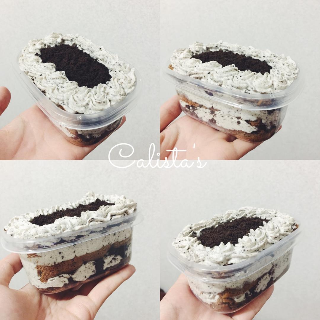 好吃到流泪的奥利奥咸奶油盒子蛋糕