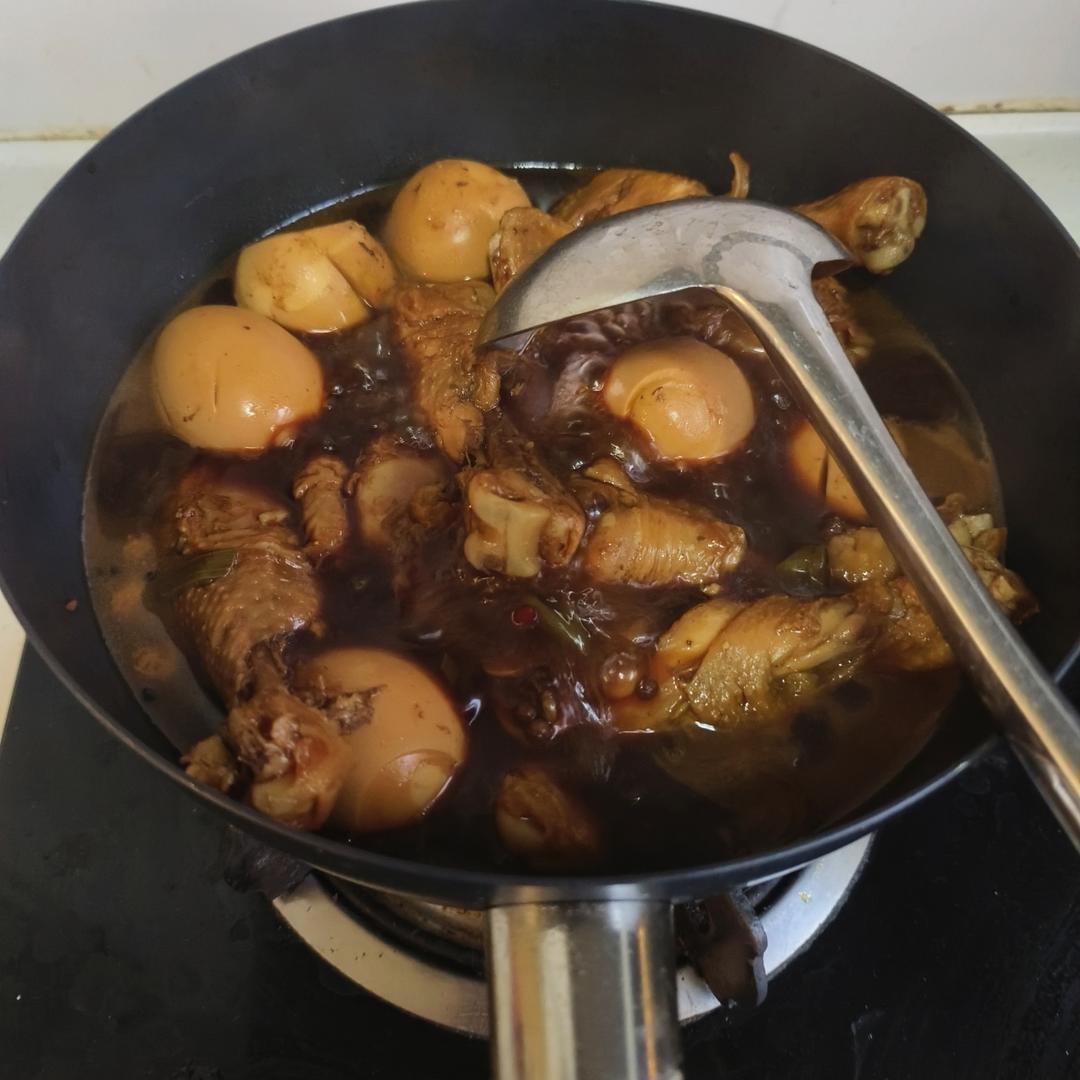 爆好吃的卤鸡腿 卤蛋❗电饭煲 炒锅都可以做~