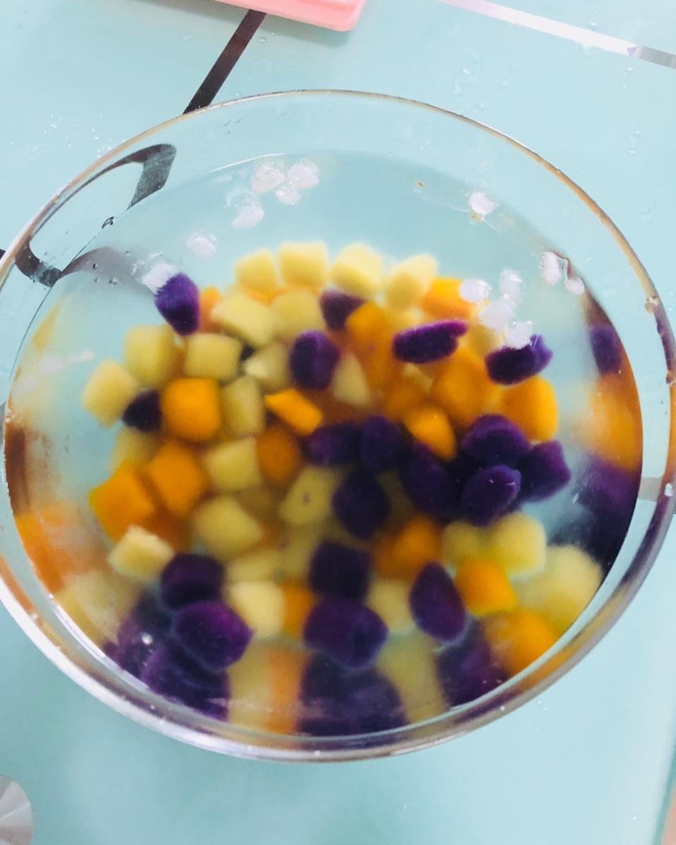 芋圆紫薯圆~丁香甜品