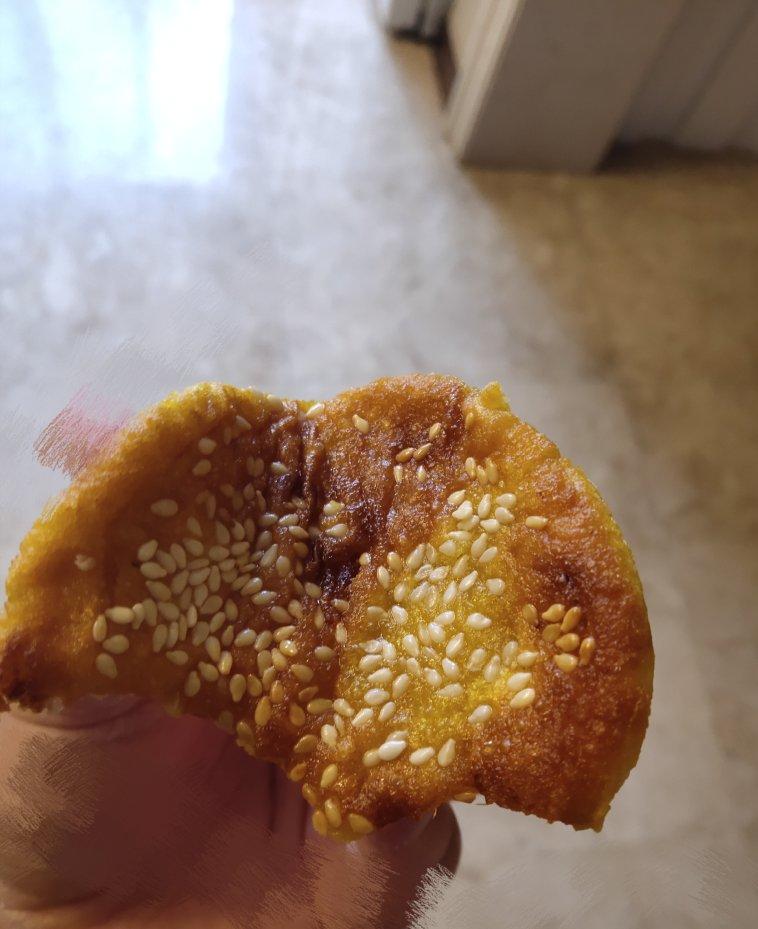 芝麻南瓜饼