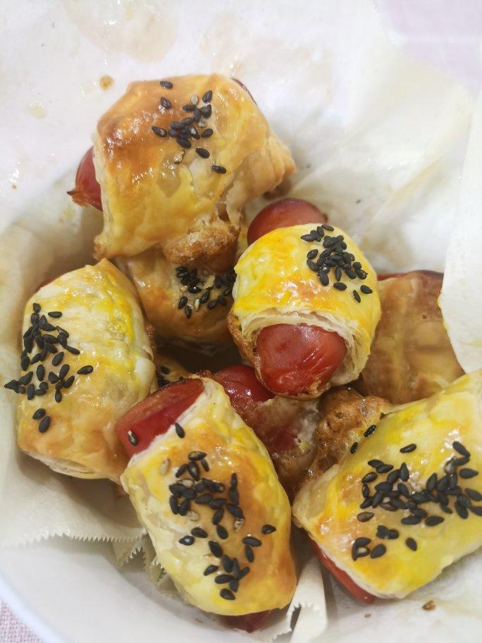 香酥香肠卷