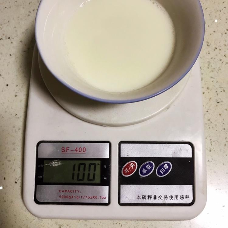 纯奶手撕吐司的做法 步骤1