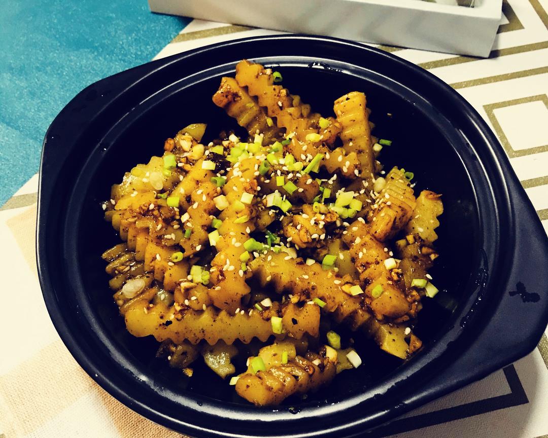 非油炸狼牙土豆的做法