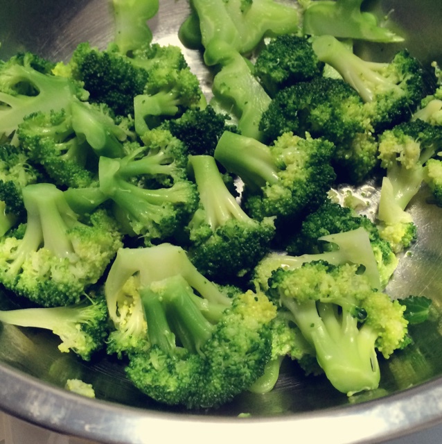 爱之屋-2做的凉拌西兰花