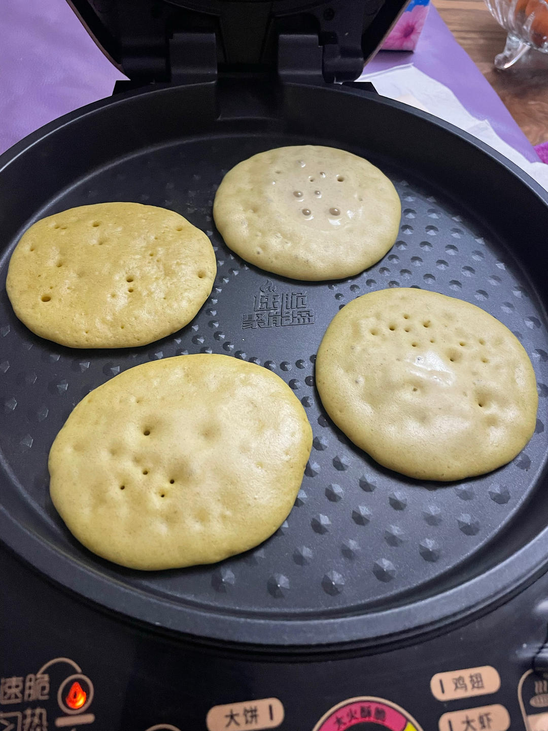 荞面松饼（无油酵母版）