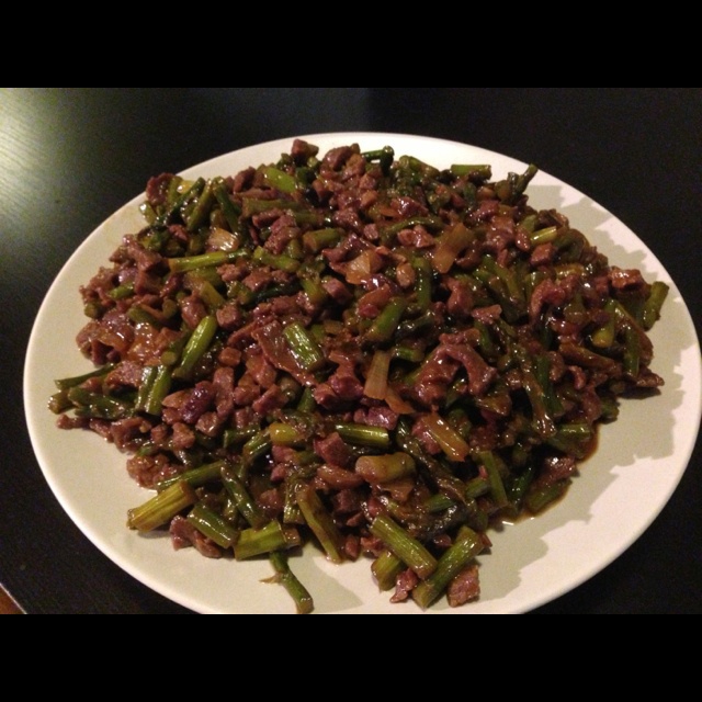 【曼食慢语】蚝油芦笋牛肉粒