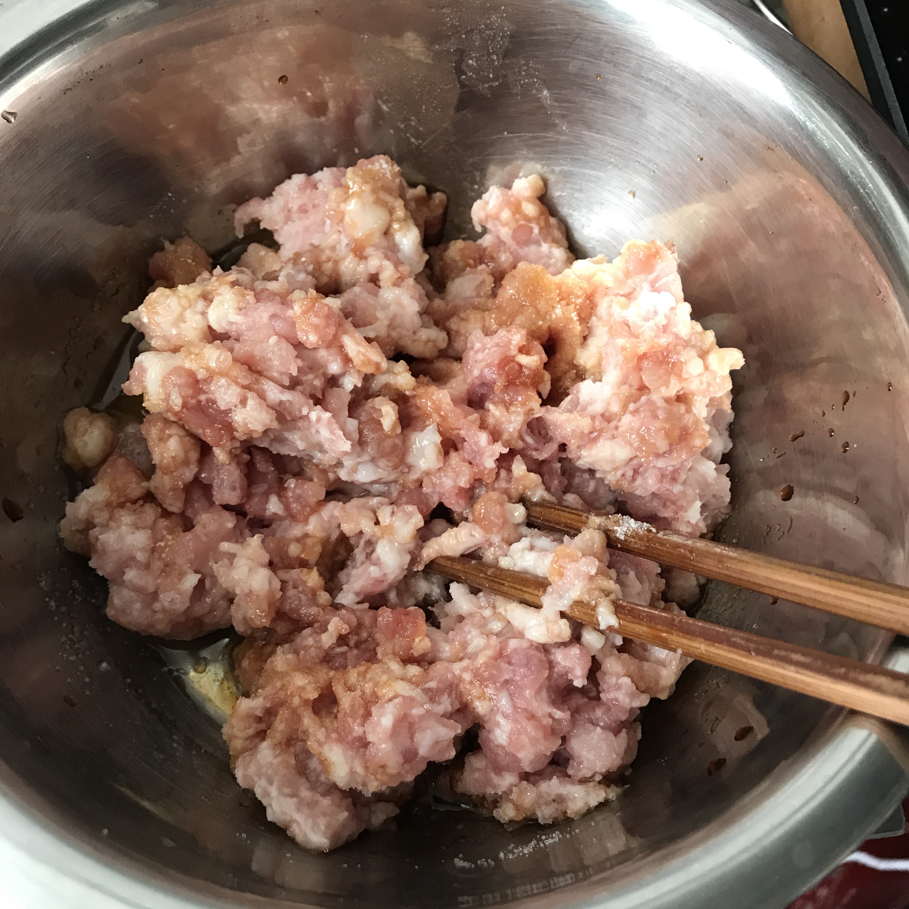 蒜苔风味饺子的做法 步骤3