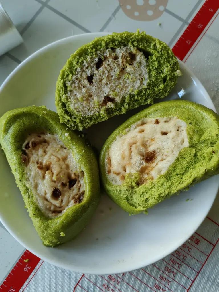 菠菜馒头