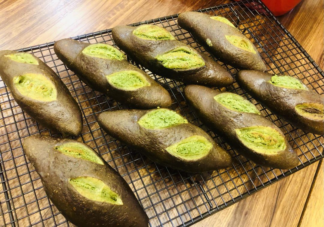 一口封神的抹茶奶酥碱水