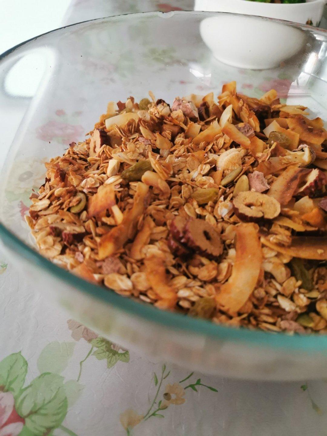 什锦granola烤燕麦片丨健康·零食