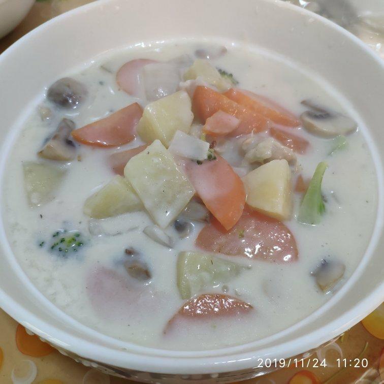 奶油炖菜