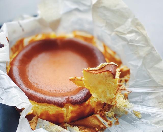 快手mini巴斯克芝士蛋糕的做法