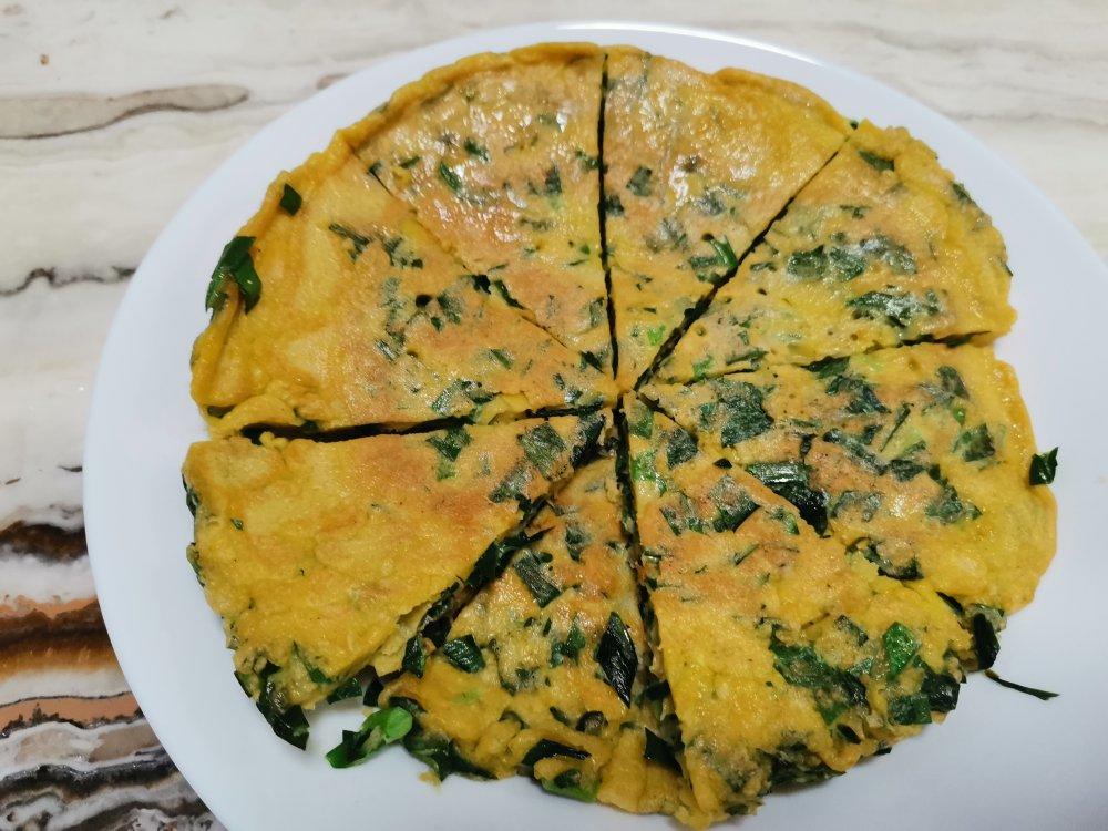 韭菜鸡蛋饼
