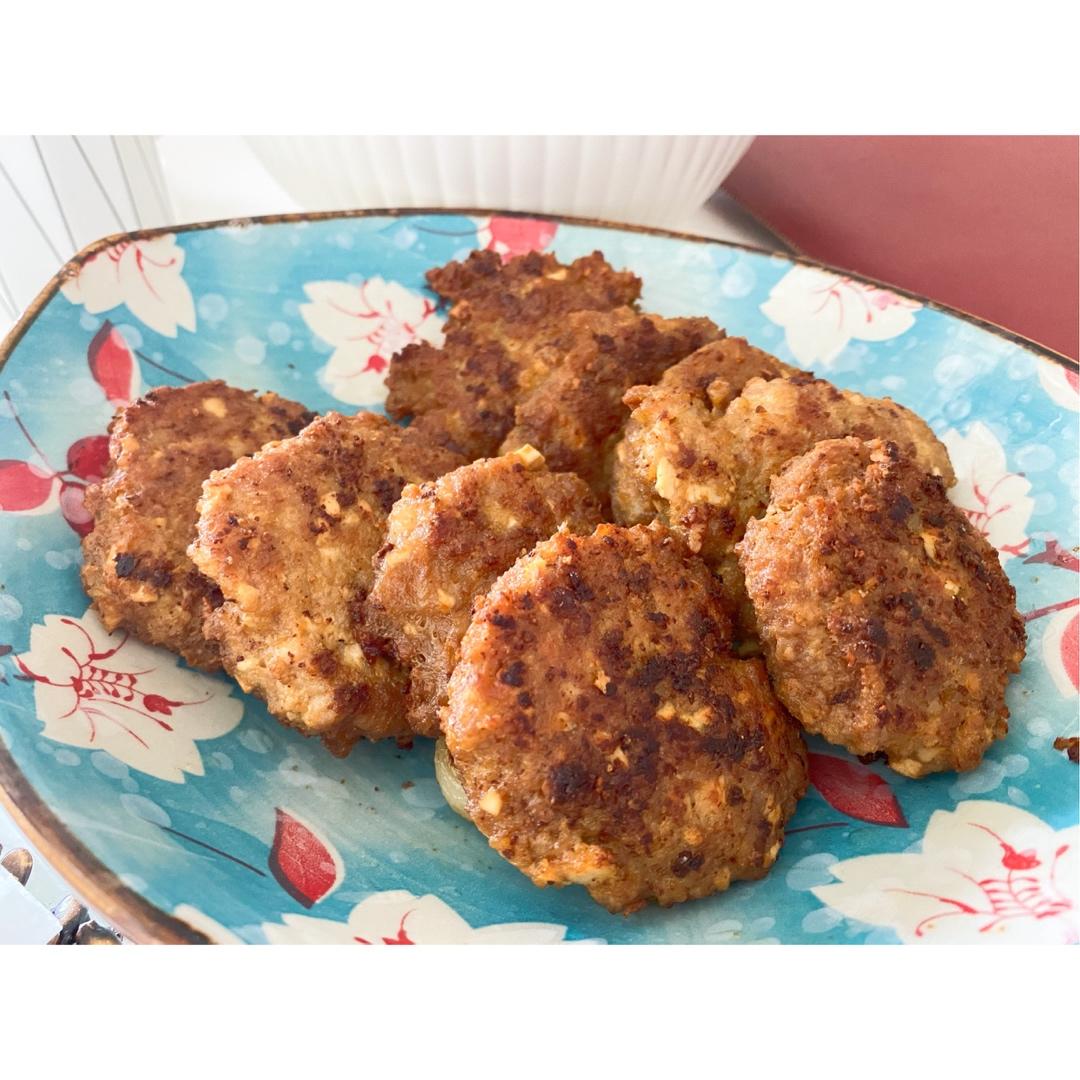 香煎猪肉饼