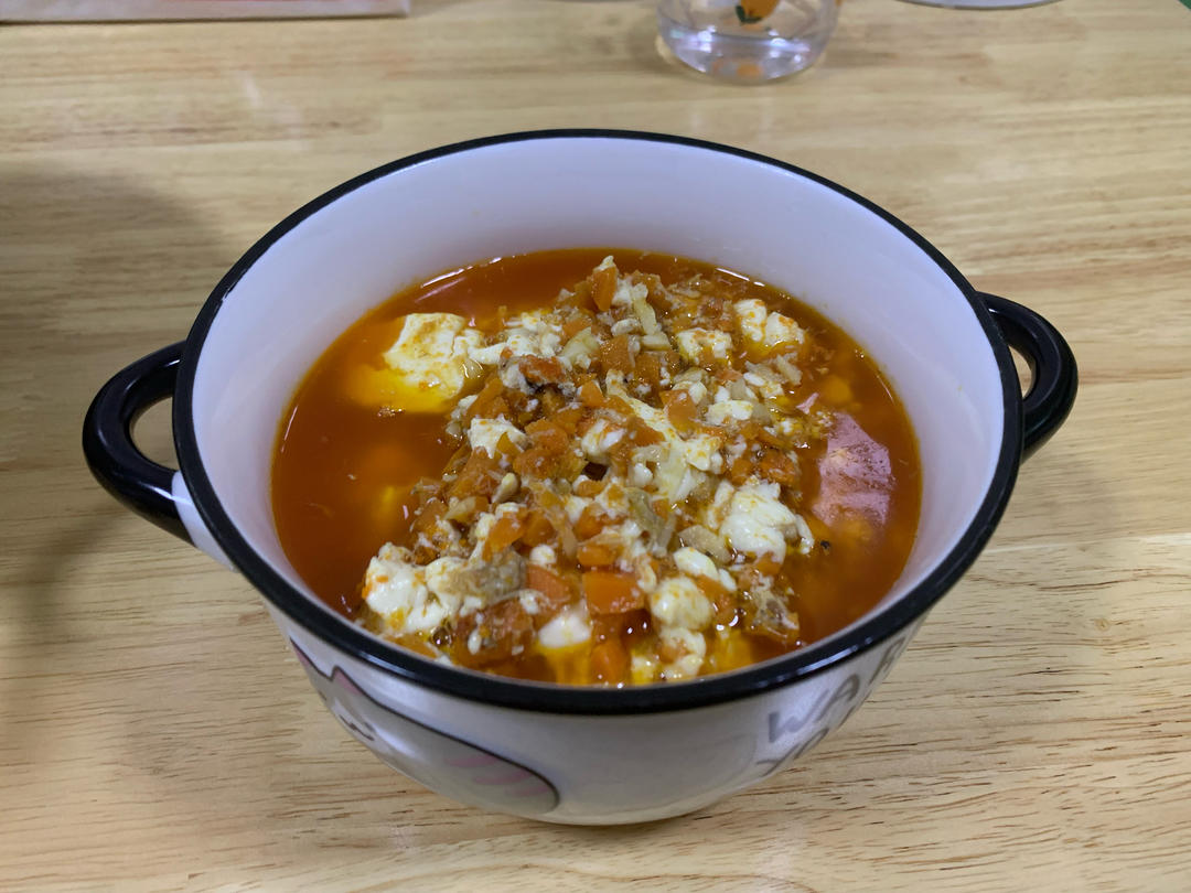 蟹粉烩豆腐