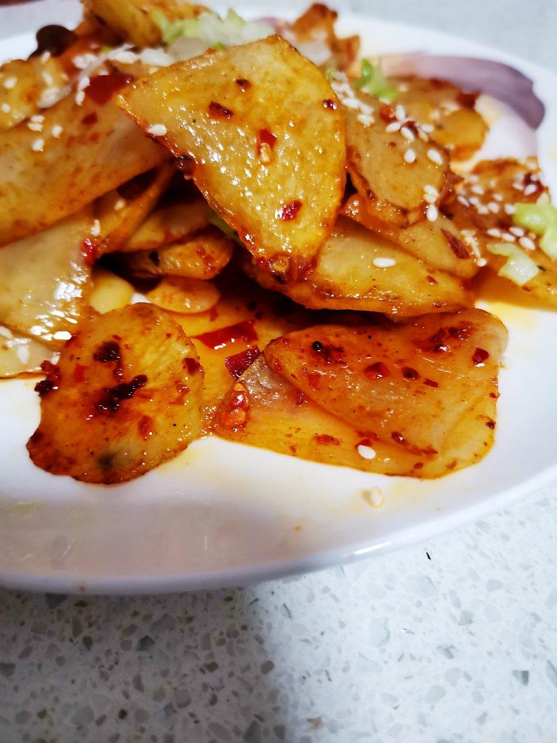 干锅土豆片