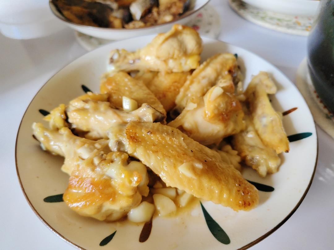 蒜香黄油蜂蜜鸡翅（存档自用）