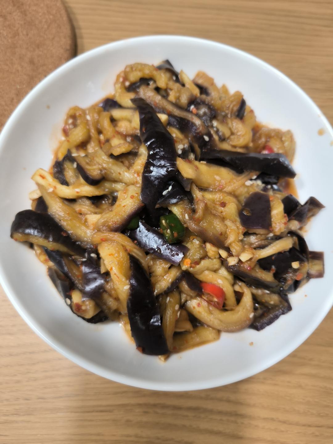 减脂餐之凉拌蒸茄子