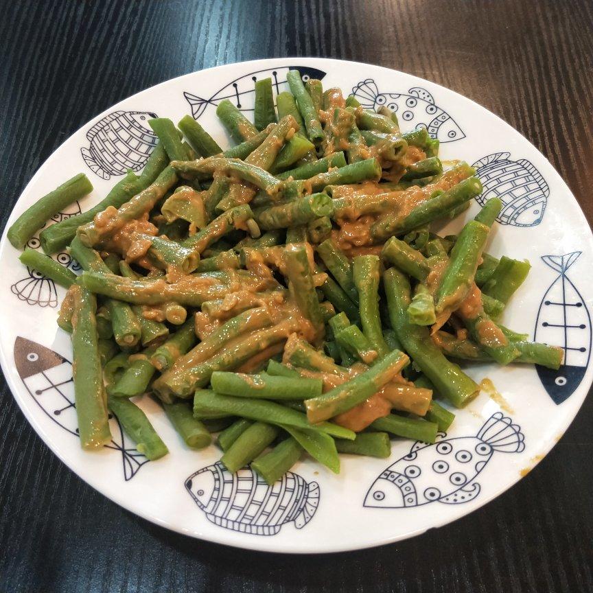 麻汁豆角
