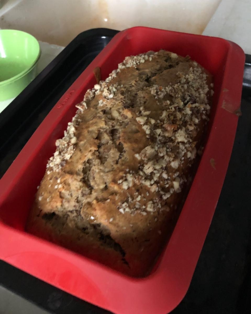 星巴克香蕉核桃蛋糕（Banana loaf）