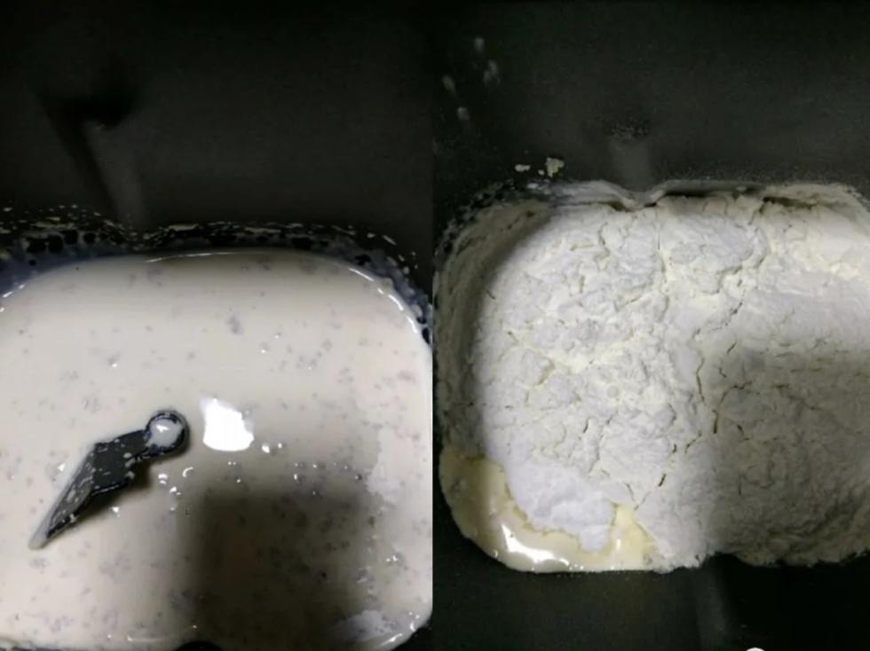 纯奶手撕吐司的做法 步骤1