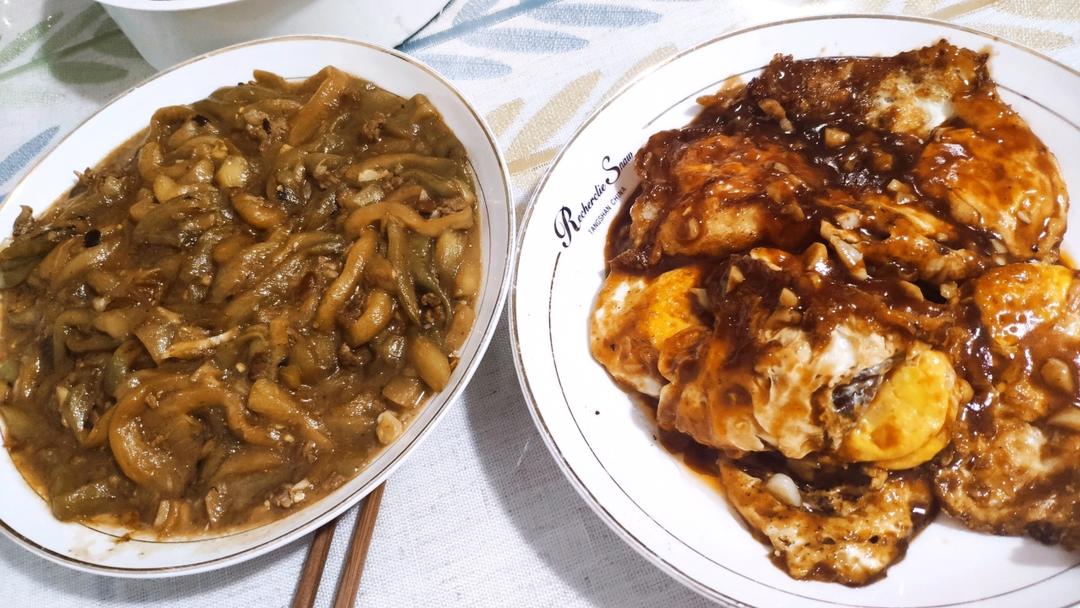 保你多吃两碗饭的
“肉沫茄条”