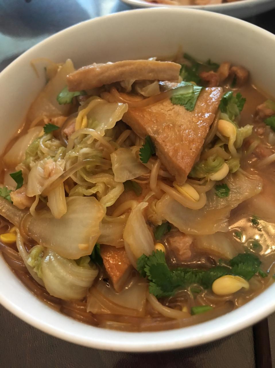 猪肉白菜炖粉条