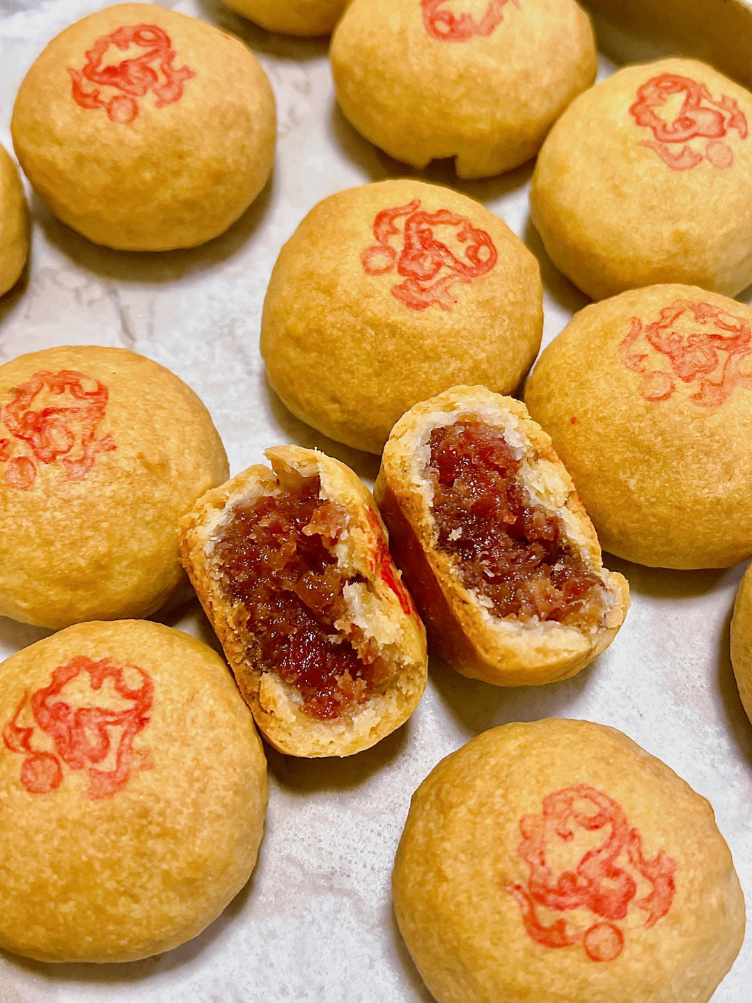 云腿月饼