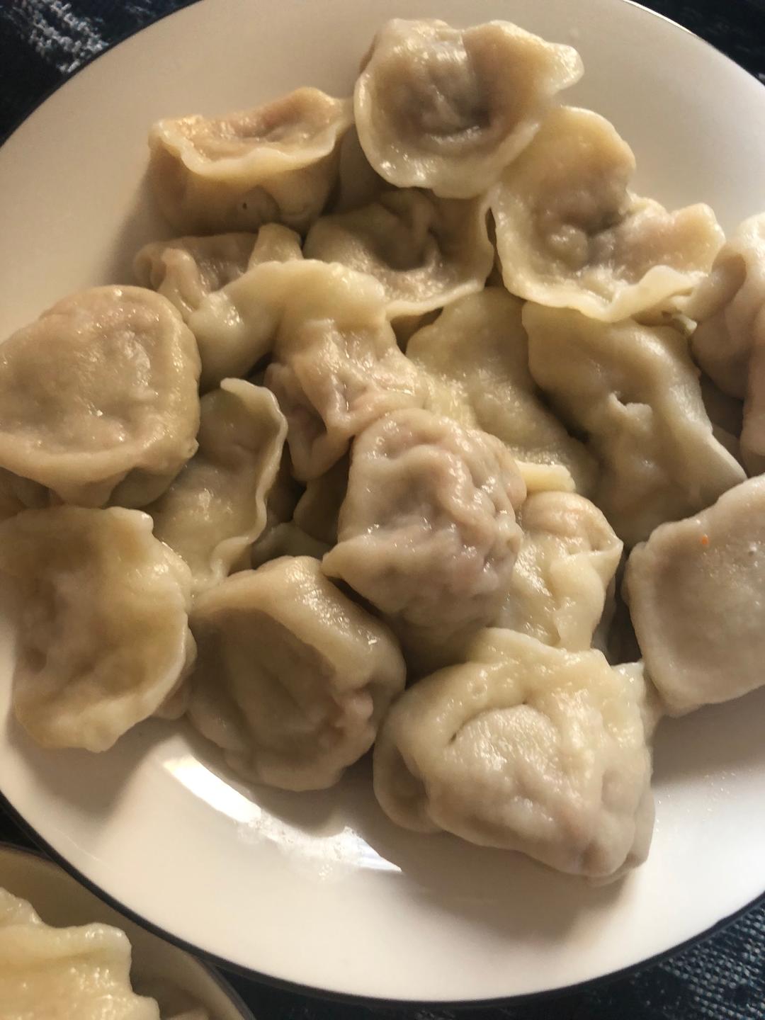 家庭版芹菜猪肉饺子（两人份）