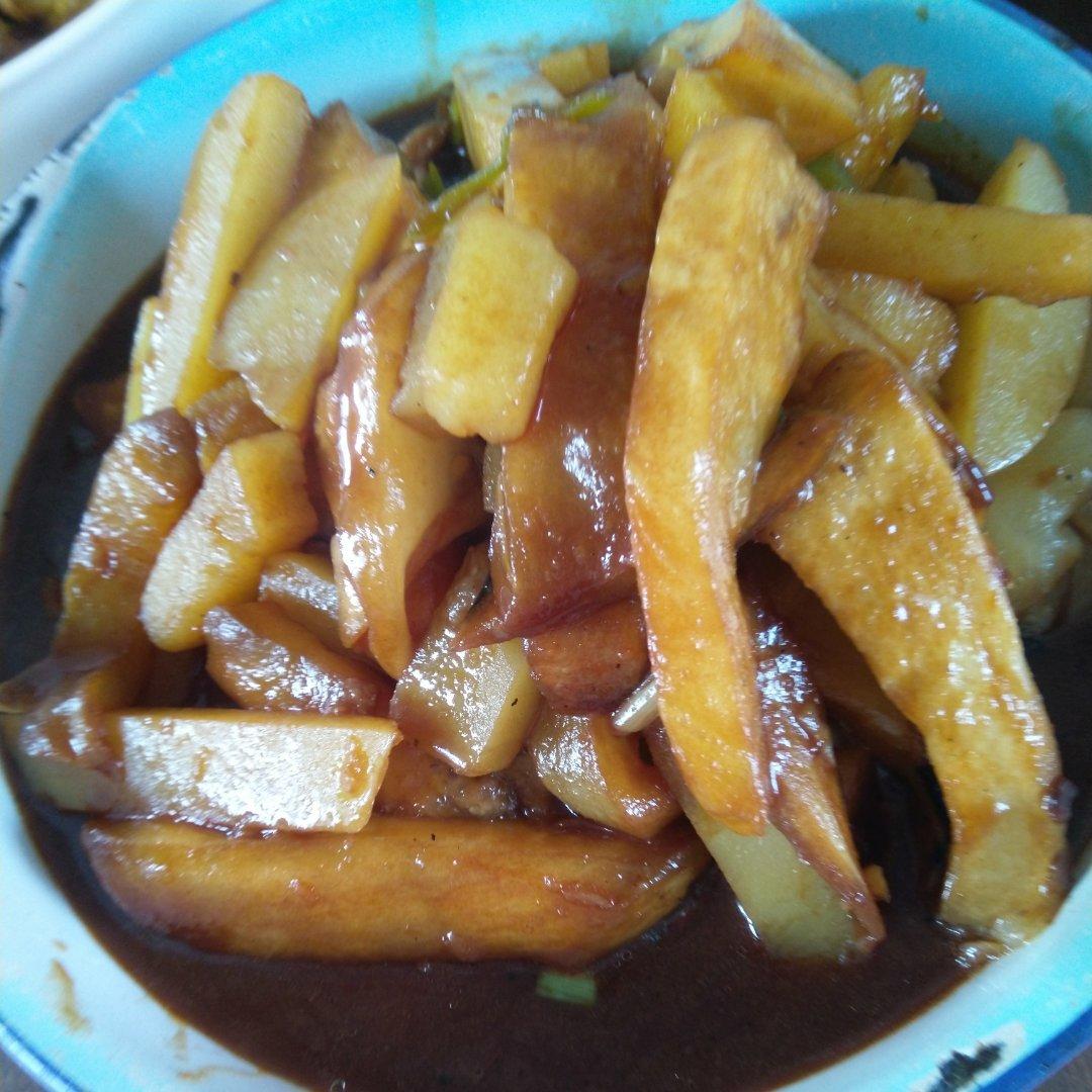 土豆烧茄子
