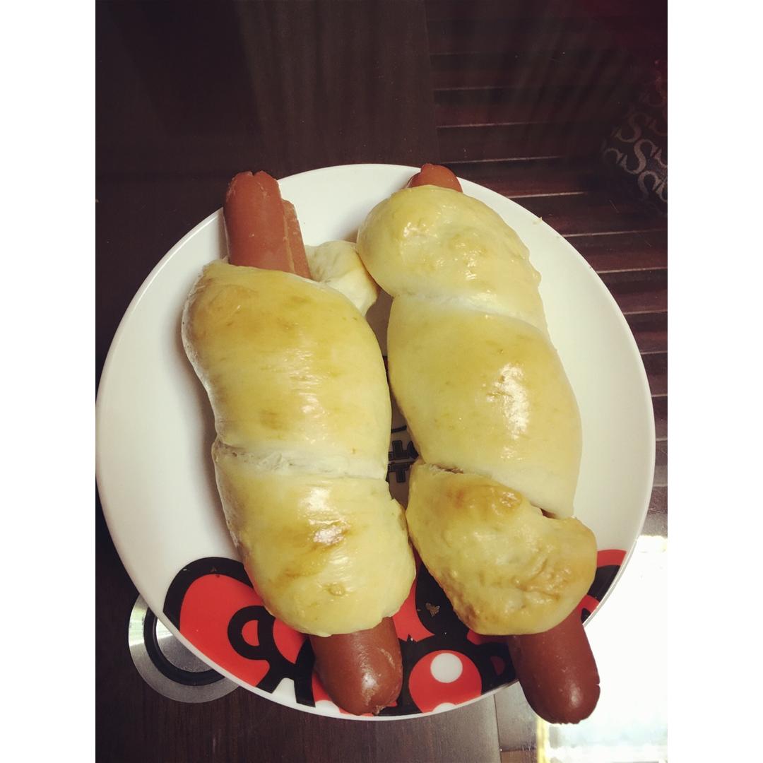 热狗面包卷